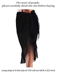 Traje de baño para dama, de gasa, con volantes, para la playa