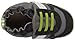 Robeez Boys' Soft Soles Loafer, Super Sporty - Grey/Lime, 6-12 Months M US Infant