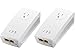 ZyXEL Pass-Thru Ethernet Adapter AV1000 1000 Mbps Powerline 2-port Gigabit 2-Pack [PLA5256KIT]