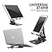 Adjustable Cell Phone Tablet Stand Multi-Angle, Foldable Desktop Stand Holder Dock Cradle