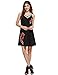 ROMWE Women's Summer Beach Sundress Sleeveless Loose Floral A Line Dress