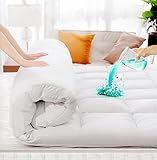 JTE Mattress Topper Queen Size Extra Thick