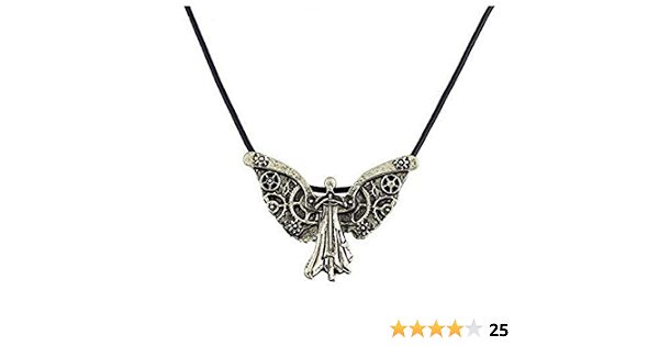 Clockwork Angel Pendant Necklace 
