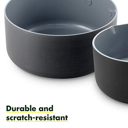 GreenPan Lima Hard Anodized Healthy Ceramic Nonstick 1QT and 2QT