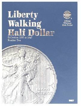 Walking Liberty Halves #2 1937-1947 9027 Whitman New Folder
