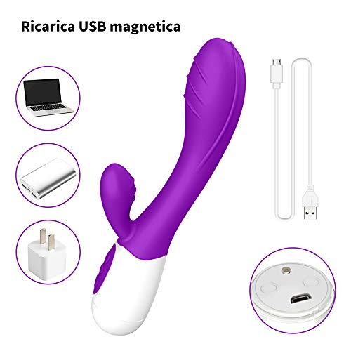 Vibratori-Sessuali-per-Donna-Massaggiatore-Donna-Piccoli-Dido-Donna-Mini-Vibratore-10-Modos-de-Frecuencia-Silicone-Medico-impermeable-Carga-USB