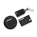 Safedome Recharge Bluetooth Tracking Combo Pack - 1 Premium Leather Smart Key Finder Fob & 1 Rechargeable Tracking Card, Find Your Lost Wallet, Keys,