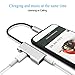 Headphone Adapter for iPhone7 2 in1Adapter Charger Adapter 3.5mm Square Jack Dongle Earphone Aux Audio & Charge Compatible for iPhone7p/ X/XS/XR/8/8 Plus Splitter Music and Charge Support iOS12 Morethumb 1