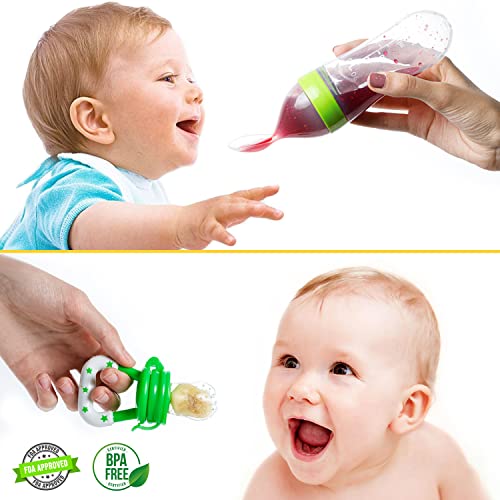 Baby Fruit Feeder Pacifier Pack Frozen Fruit Teething