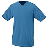 Augusta Sportswear MEN'S WICKING T-SHIRT L Columbia Blue