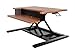 AirRise Pro – Standing Desk Converter | Adjustable Height Pneumatic Stand Up Desk – Sit to Stand with Your Current Desk in Seconds (2 Tier, Teak)