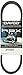 Dayco HPX5020 Hp Extreme Drive Belt, Black