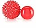 RockTape RockBalls - Twin Pack (10cm Textured / 8cm Smooth) - One - Red