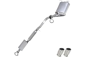 NORTHEASTERN EXHAUST Stainless Steel Cat-Back Exhaust System Kit Fits 2003-2004 Infiniti G35 Sedan RWD 3.5L