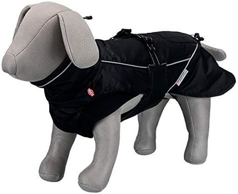TRIXIE Brizon Coat, XS, 30 cm, Black, Dog - Image 3