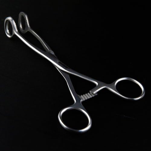 QM Elite 48.255.16 Tongue Grasping Forceps Length - 6 1/4 inches (16 cm)