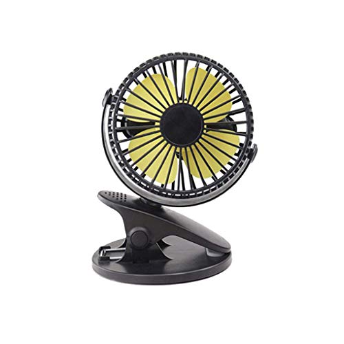Topker 4.5W Clip Portable Fan Laptop Rechargeable Mini Air Conditioner Fan 3 Gear USB Student Summer Tool