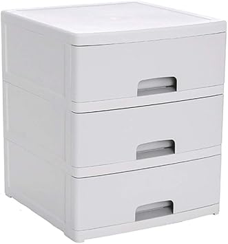 Amazon Com Storage Cabinet Simple Plastic Bedside Table Bedroom Drawer Storage Wardrobe Children S Living Room Multilayer Zhaoshunli 1123 Color Gray Size 3 Layers Furniture Decor