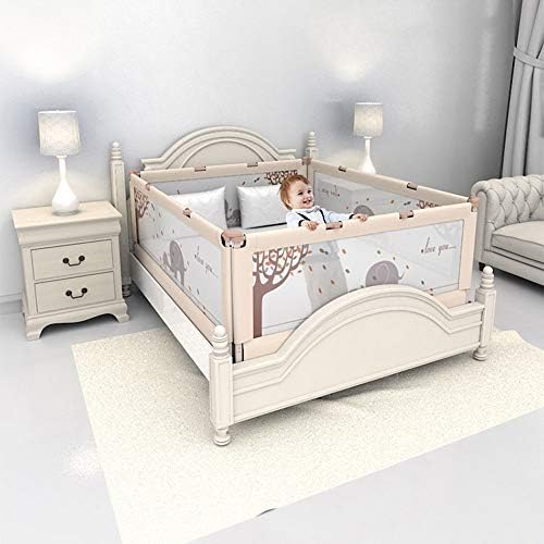 ベッドガード ベッドフェンス ベッドガード ベビーベッドレール子供幼児安全バリアレール落下防止ベッドガード高さ調節可能 ベビー マタニティ ホーム Color B Size 大型家電 0cm B08hvcj37v