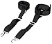 Leader Accessories 1 Pair Black Bimini Top Straps Adjustable