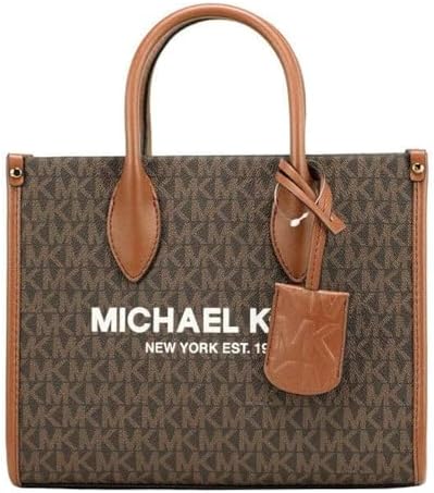 Michael Kors Women's Mirella Small Shopper Top Zip Crossbody Bag