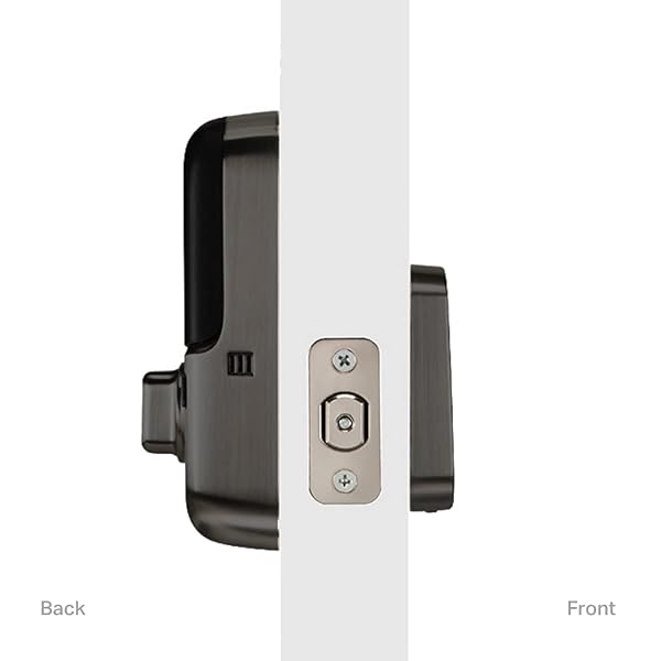 YALE | LIFTMASTER SMART LOCK WITH TOUCHSCREEN DEADBOLT – WORKS WITH MYQ APP & KEY BY AMAZON IN-GARAGE DELIVERY WHEN PAIRED WITH SMART GARAGE HUB (SOLD SEPARATELY), OIL RUBBED BRONZE