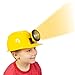 Construction Hat - Dress Up for Kids & Adults - Adjustable Miner Hat with Light by Funny Party Hats