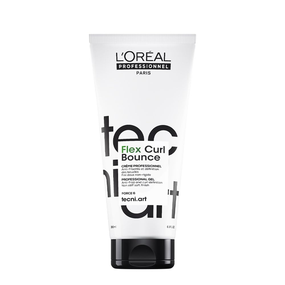L'Oréal Professionnel Tecni.ART Bouncy Hair Styling Cream, Soft Touch, Defined Hair Styling, Frizz Protection, 150ml
