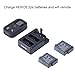 Suptig Battery Charger Triple Charger for GoPro Hero 8 Black Hero 7 Black Hero 5 GoPro Hero 6 Hero 2018 and for Gopro WiFi Remote or Suptig WiFi Remote Charger
