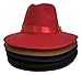 Bigood Unisex Women Imitation Cashmere Large Brim Panama Sun Fedora Hat