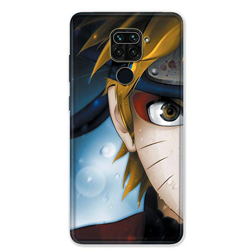 Cokitec Case for Xiaomi Redmi Note 9 Manga Naruto White