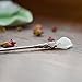XDOBO Retro White Jade Calla Lily Hair Clips Hairpin H- for Hair Clip Hair Pins Beauty Tools Hair Making Accessory