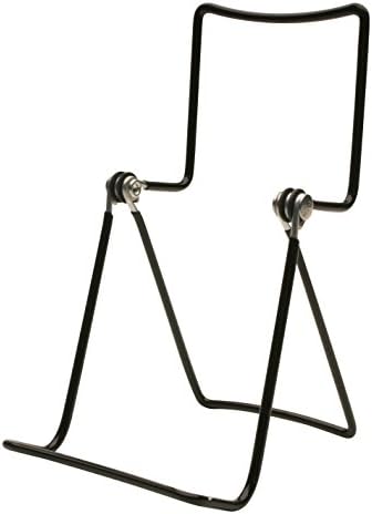 2 Gibson Holders 3DDB Adjustable Double Decker Wire Easels- 3.75" W x 7.75" H with 1.5" ledge, Black