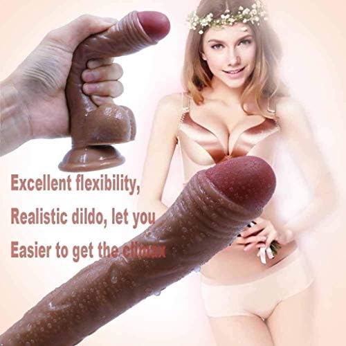 Realistic Real Soft Dîldɔ Waterproof Relax Massage Tools