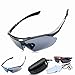 Jon Senkwok Polarized Sun Glasses Sports For Men with Sport sunglasses