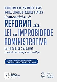 Livro Comentários à Reforma da Lei de Improbidade Administrativa