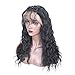 Sunwell Full Lace Human Hair Wigs with Baby Hair Pre Plucked Virgin Brazilian Human Hair Wigs for Black Women Water Wave Natural Color 130% Density 16inch