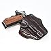 1791 Gunleather 1911 Holster, Right Hand OWB Leather Gun Holster for Belts fits All 1911 Models with 4