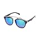 Shiratori Womens Sunglass Retro Vintage Plastic Frame Travel Outdoors Lady Glasses Deep Blue