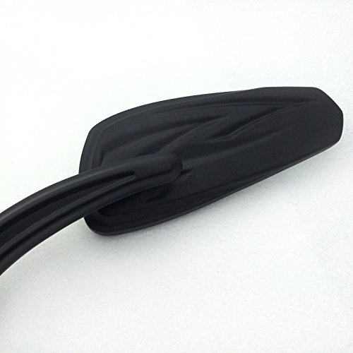 HK Motorcycle Custom Black Lighting Engraved Back Grooved Stem For Fits 1982-Later Harley Davidson Models (excepte VRSCF,and XL1200X mounted below the handlebars)