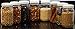 16 Oz Plastic Jars with lids, wide mouth, Bulk Pack of 8, Clear Round Jar & White Lid,-Made in USA