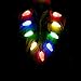 LED Christmas Light Necklace Light Up Party Favors Ugly Xmas Party - 3 Pack (3 Pack, One Size)