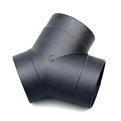 Rosymity 75mm Heater Pipe Duct Warm Air Y Outlet,Made by ABS Materials/120 Degrees Not Deformed/Fit for Webasto, Eberspaecher and Another Air Parking Heater.