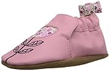 Robeez Tina Tulip Soft Sole Crib Shoe (Infant), Prism Pink, 12-18 Months M US