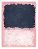 Untitled 1967 by Mark Rothko Abstract Metallic Print Poster 18x24