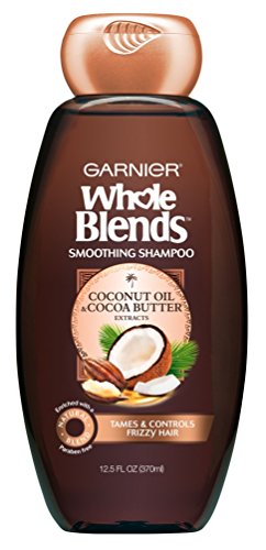 Garnier Whole Blends Shampoo Coconut Oil 12.5 Ounce (369ml) (2 Pack)