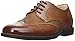 Florsheim Kids Boy's Reveal Wing Tip Jr. Shoe,  Cognac Lin, 7 M US Big Kid