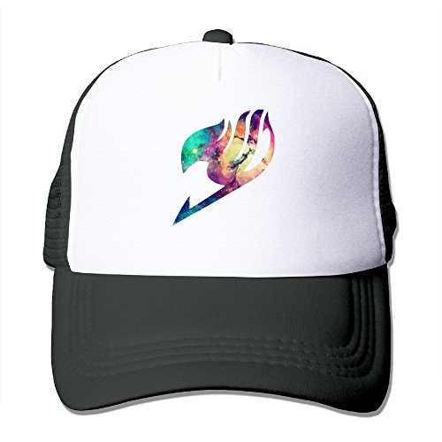 ITMEIAL Fairy Tail Anime Cosplay Logo Mesh Cap Trucker Hat