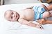 Bamboo Changing Pad Liners - 3 Pack - Anti Slip and Machine Washable - Super Soft Baby Wash Cloth Included
