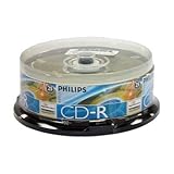 Philips CR/52X/LS/29-25 CD-R 52X 700mb/80min lightscribe spindle 25pk # # CR7D5LB25/17